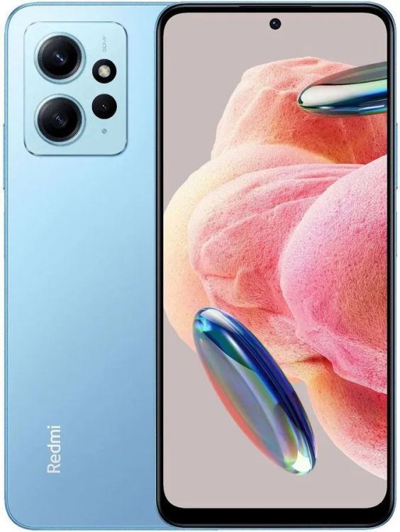 

Смартфон Xiaomi Redmi Note 12 4/128GB MZB0DM1RU (45815) Ice Blue, Redmi Note 12 4/128GB