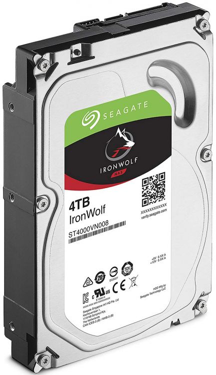 

Жесткий диск 4TB SATA 6Gb/s Seagate ST4000VN008 3.5" IronWolf 5900rpm 64MB Bulk, ST4000VN008