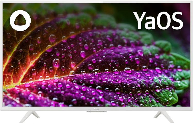 Телевизор BBK 43LEX-7290/FTS2C белый FULL HD 60Hz DVB-T2 DVB-C DVB-S2 Яндекс.ТВ телевизор led lg 75 75ur81009lk arub черный 4k ultra hd 60hz dvb t dvb t2 dvb c dvb s2 usb 103393