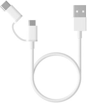 

Кабель Xiaomi Mi 2-in-1 X15303 USB/Micro USB to Type C (100cm), Mi 2-in-1