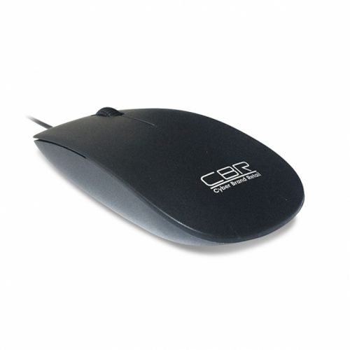 Мышь CBR CM 104 black, 1200dpi, 1.2 м, USB
