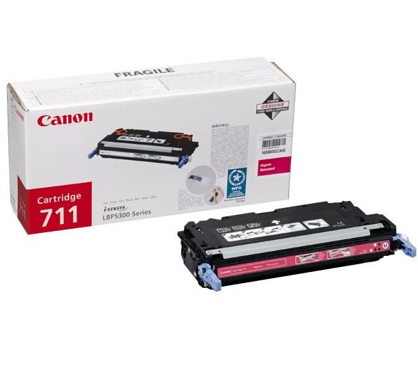 

Картридж Canon 711M 1658B002 для LBP5300, LBP5360, MF9130, MF9170, MF9220Cdn, MF9280Cdn пурпурный, 711M