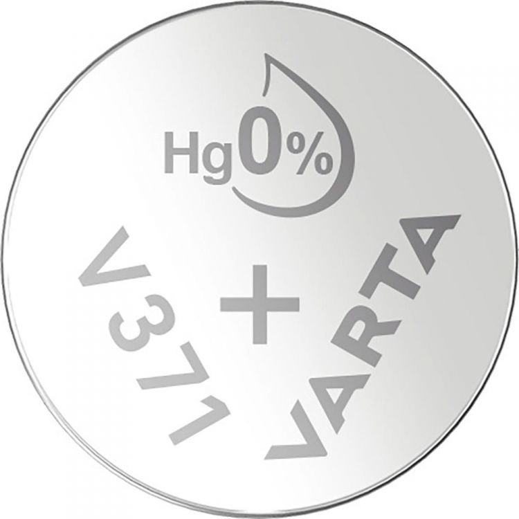 

Батарейка Varta 371 BL1 Silver Oxide 1.55V (1/10/100), 371