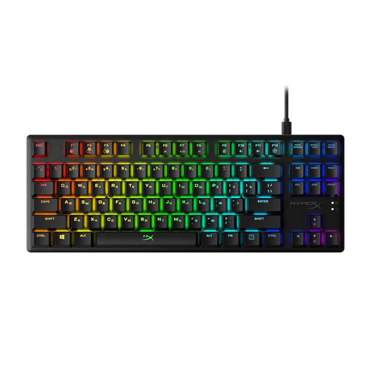 

Клавиатура HyperX Alloy Origins Core RGB 4P5P3AA механическая черный USB for gamer LED, Alloy Origins Core RGB