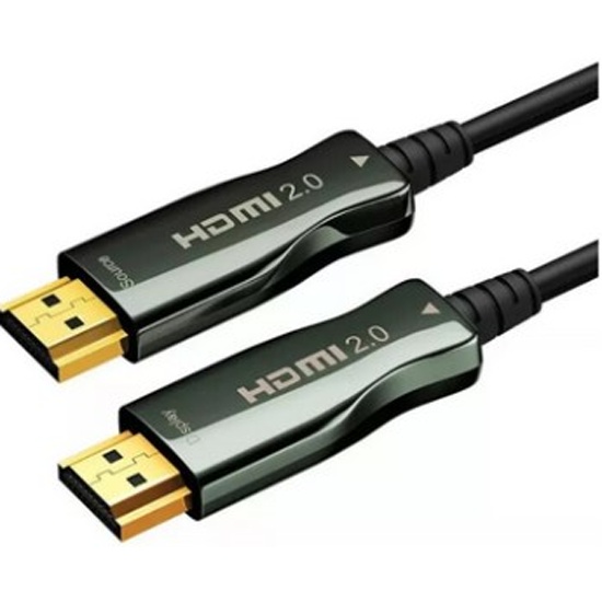 

Кабель HDMI Wize AOC-HM-HM-80M оптический, 80 м, 4K/60HZ, 4:4:4, v.2.0, ARC, 19M/19M, черный, коробка, AOC-HM-HM-80M