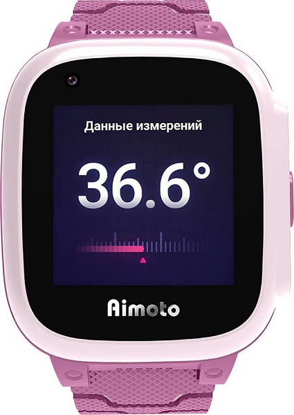 

Часы Aimoto Integra 4G 9600304 детские, 1.3", 240х240пикс, GPS, розовые, Integra 4G