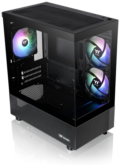 

Корпус mATX Thermaltake View 170 TG ARGB CA-1Z4-00M1WN-00 черный, без БП, 2*USB3.0, audio, View 170 TG ARGB