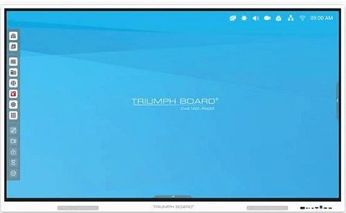 Интерактивная панель Triumph Board 75" IFP 75", 3840x2160, 20 касаний, 400 cd/m2, 1200:1, Android 8.