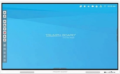 цена Интерактивная панель Triumph Board 75 IFP 75, 3840x2160, 20 касаний, 400 cd/m2, 1200:1, Android 8.0