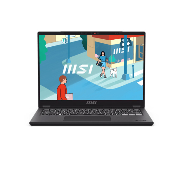 Ноутбук MSI Modern 14H 9S7-14L112-089 i7-13700H/16GB/512GB SSD/14” FHD+ (1920x1200)/60Hz/IPS/Iris Xe Graphics/kbrd Eng/Rus/noOS/черный