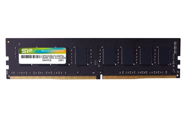 Модуль памяти DDR4 32GB Silicon Power SP032GBLFU320F02 3200MHz PC4-25600 CL22 288-pin 1.2В single rank Retail - фото 1