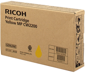 

Картридж гелевый Ricoh тип MP CW2200 841638 желтый (100 мл.) для MP CW2200SP, тип MP CW2200