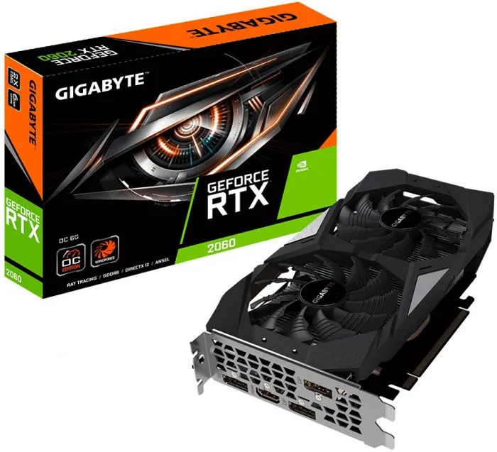 фото GIGABYTE GeForce RTX 2060 OC (GV-N2060OC-6GD rev. 2.0)