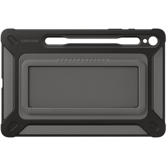 

Чехол-крышка Samsung EF-RX710CBEGRU для Samsung Galaxy Tab S9 Outdoor Cover поликарбонат/полиуретан титан, EF-RX710CBEGRU