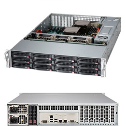 

Корпус серверный 2U Supermicro CSE-826BE1C4-R1K23LPB 2x1200W, черный, CSE-826BE1C4-R1K23LPB