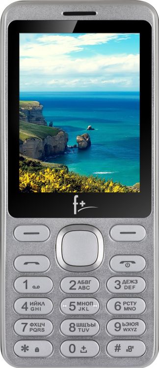 

Мобильный телефон Fplus S286 Silver 2.4'', 32/32MB, up to 16GB flash, 0,3Mpix, MicroUSB, 1000mAh, S286 Silver