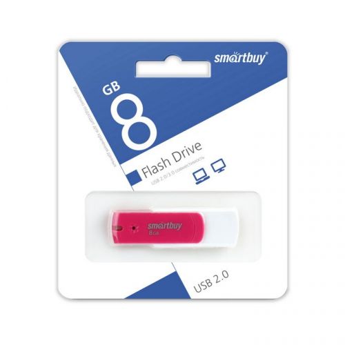 

Накопитель USB 2.0 8GB SmartBuy SB8GBDP, SB8GBDP