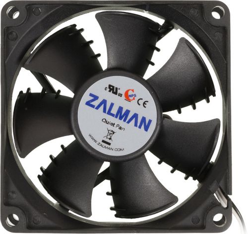 Вентилятор для корпуса Zalman ZM-F1 PLUS (SF) 80x80x25 мм, системный, 12В, 2000 об/мин, 20 - 23 дБ,
