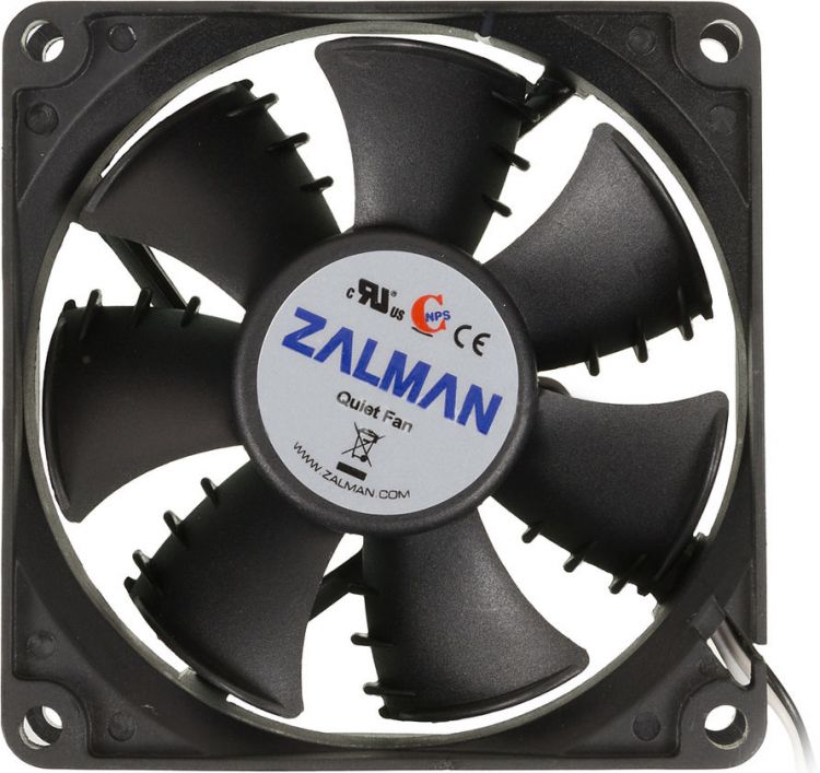 Вентилятор для корпуса Zalman ZM-F1 PLUS (SF) 80x80x25 мм, системный, 12В, 2000 об/мин, 20 - 23 дБ, 3-pin bion вентилятор для корпуса 80x80x25 мм 2600 об мин 27 дб 20 cfm подшипник качения 3 pin [bxp cfan80bb 3p]