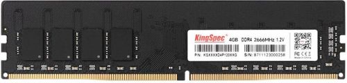 Модуль памяти DDR4 4GB KINGSPEC KS2666D4P12004G 2666MHz PC4-21300 CL19 288-pin 1.2В single rank RTL