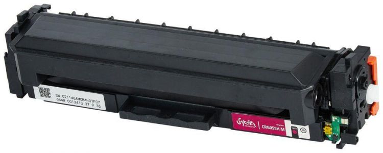 Картридж Sakura SACRG055HM для Canon i-SENSYS LBP663, LBP664, MF742, MF744, MF746, пурпурный, 5900к.