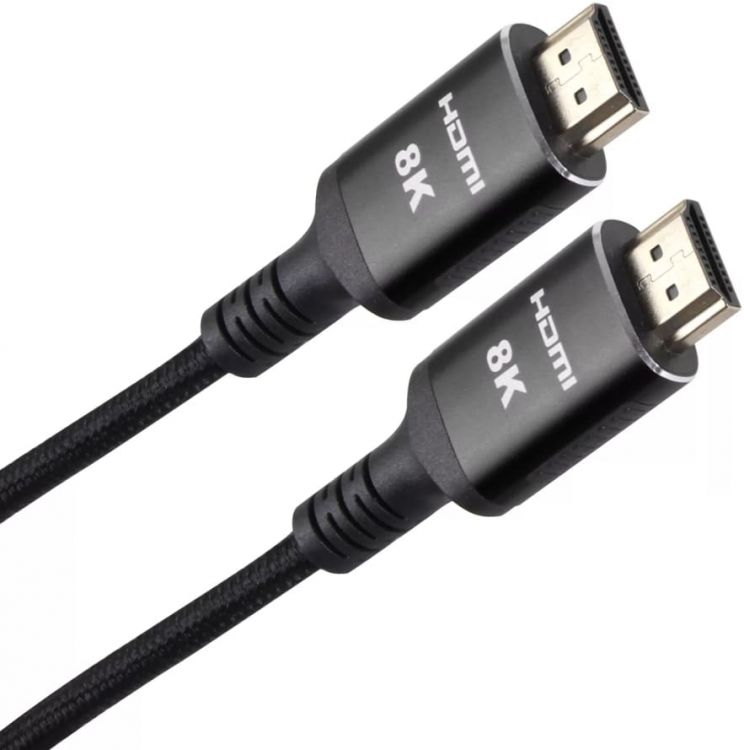 

Кабель интерфейсный HDMI-HDMI iOpen ACG859B-10.0 19M/M,ver. 2.1 8KX60Hz (Econom) оплетка 10m, ACG859B-10.0