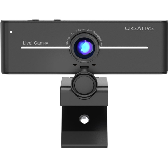 Веб-камера Creative Web Live! Cam SYNC 4K 73VF092000000 черная 8Mpix (3840x2160) USB2.0 с микрофоном