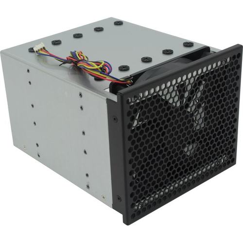 Переходник Procase 5T3-3T5-V3-FAN 3*5.25" в 5*3.5" с антивибрационным креплением, PWM 4pin, 2800 rpm