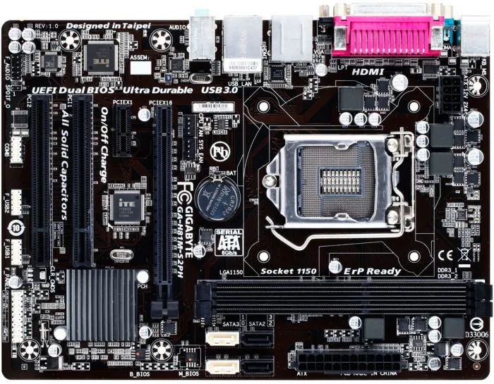 фото GIGABYTE GA-H81M-S2PH