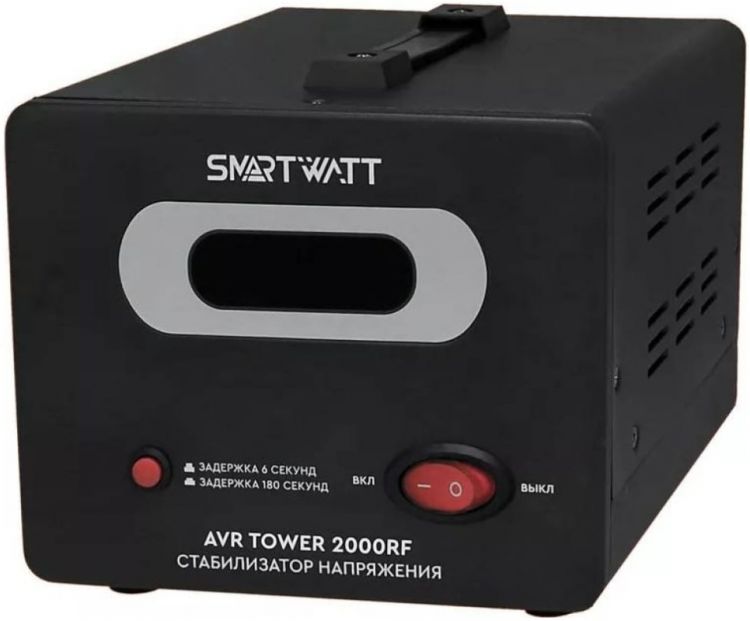 

Стабилизатор напряжения SmartWatt AVR TOWER 2000RF напольный, AVR TOWER 2000RF