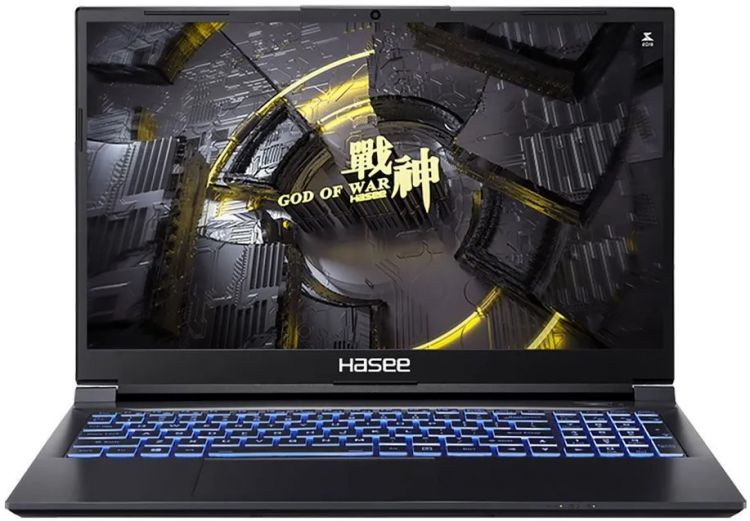 Ноутбук Hasee Z8D6 FHD i7-12650H/16GB/512GB SSD/RTX 4060/15.6" FHD/WiFi/BT/noOS/