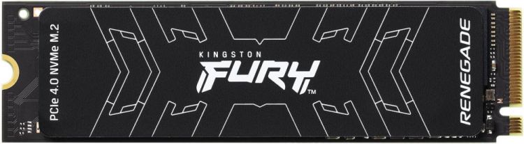 Накопитель SSD M.2 2280 Kingston FURY SFYRS/500G Renegade 500GB PCI-E 4.0 x4 NVMe 3D TLC 7300/3900MB/s IOPS 450K/900K MTBF 1.8M 500 TBW graphen heatsi