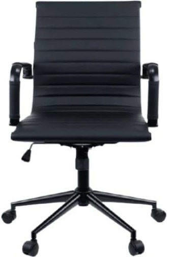 Кресло офисное Everprof EP-leo black t PU black Leo Black T Экокожа черный кресло офисное everprof deco чёрный