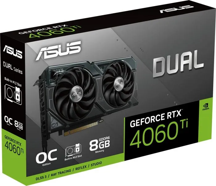 ASUS NVIDIA GeForce RTX 4060TI 8GB GDDR6