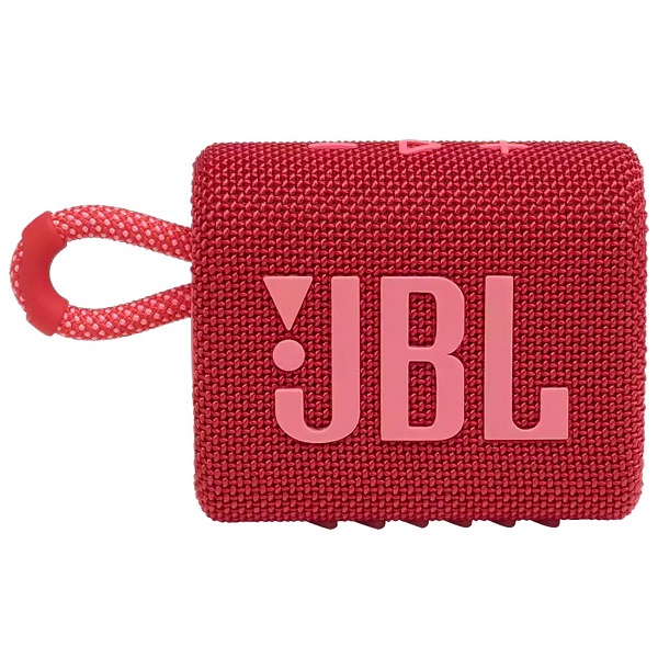 

Портативная акустика JBL GO 3 4,2W RMS, BT 5.1, до 5 часов, цвет крсный, GO 3