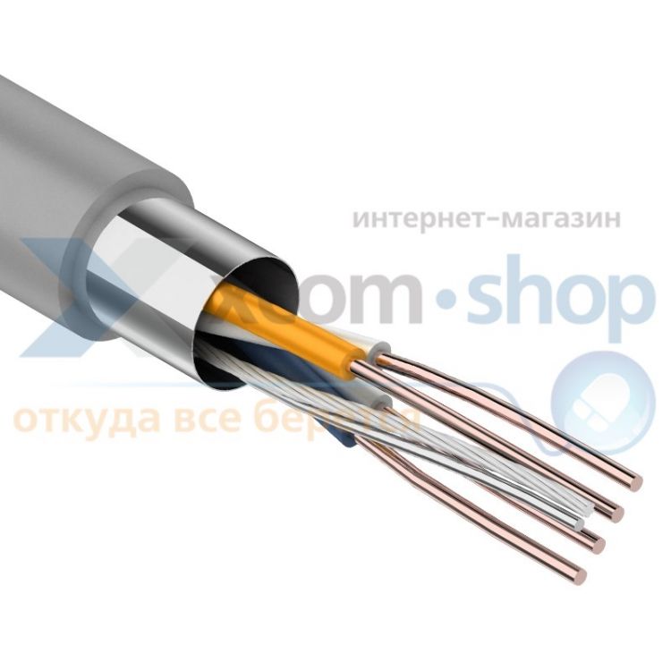 

Кабель витая пара F/UTP 5e кат. 2 пары PROconnect 01-0121-3 24AWG(0.50 мм), омедненный алюминий (CCA), одножильный (solid), внутренний, PVC, серый, уп, 01-0121-3