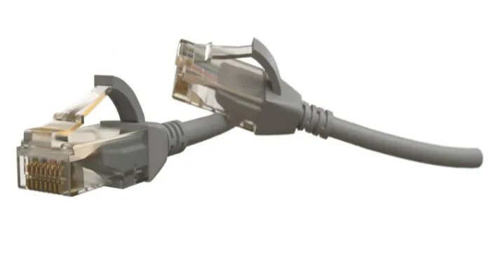 Hyperline PC-LPT-UTP-RJ45-RJ45-C6-2M-LSZH-GY