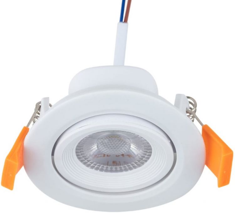 

Светильник Rexant 613-001 встраиваемый поворотный Bagel 5 Вт 4000 К LED, 613-001