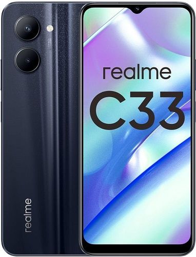 Смартфон Realme C33 RMX3624 (4+64) BLACK, цвет черный