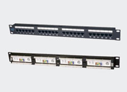 

Патч-панель 19", 24xRJ45, UTP, Кат. 5е Eurolan 27B-U5-24BL, 27B-U5-24BL