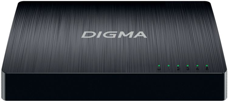 

Коммутатор неуправляемый Digma DSW-105GE 5G, DSW-105GE