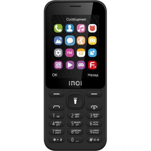 

Мобильный телефон INOI 241 Black, 241 Black