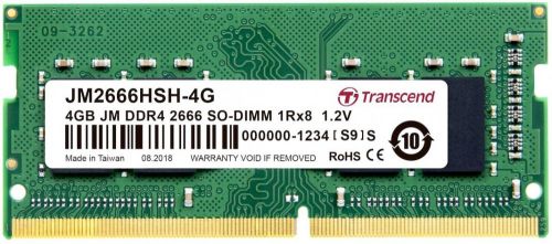 Модуль памяти SODIMM DDR4 4GB Transcend JM2666HSH-4G - фото 1