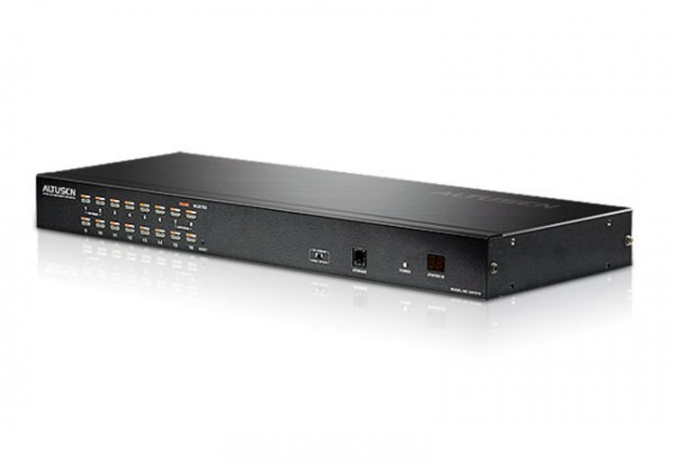 

Переключатель KVM Altusen KH1516A-AX-G KVM, 1 local user PS2/USB+VGA =>16 cpu (PS2/USB/Sun+VGA)/RS232, без модулей, 1600x1200 60Hz (30м), 1U 19", исп., KH1516A-AX-G