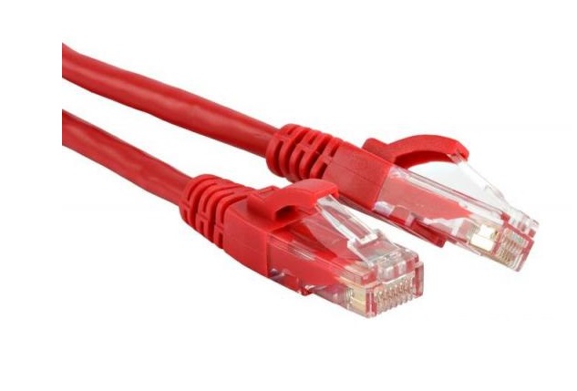 

Кабель патч-корд U/UTP 5e кат. 1,5м. TWT TWT-45-45-1.5-RD RJ45 - RJ45, 4 пары, красный, TWT-45-45-1.5-RD