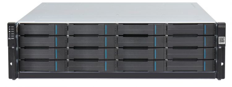 

Система хранения данных Infortrend EonStor GS 3000 Gen2 GS3016R02C0FD-8U32 3U/16bay Dual controller, 4x12Gb/s SAS EXP,8x10GbE(SFP+)+4xhost board,4x4GB, EonStor GS 3000 Gen2