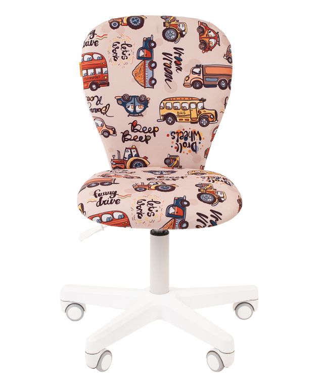 

Кресло детское Chairman Kids 105 7033043 ткань автобус, Kids 105