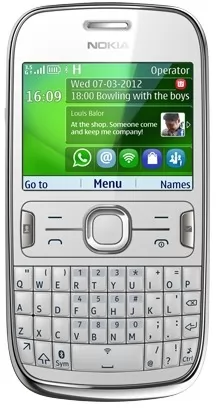 Nokia 302 Asha White