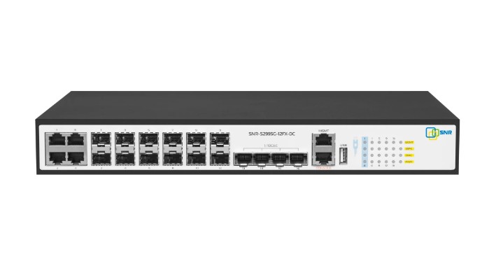 

Коммутатор управляемый SNR SNR-S2995G-12FX-DC L3, SNR-S2995G-12FX-DC