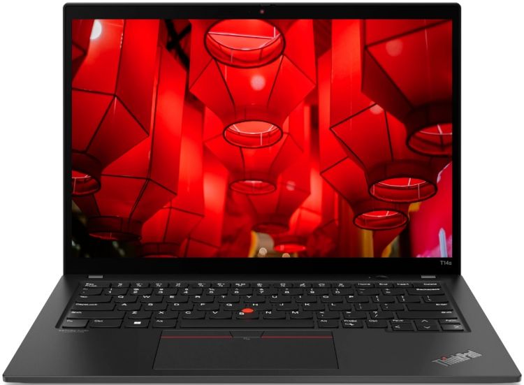 

Ноутбук Lenovo ThinkPad T14s 21BR00DWRT i7-1260P/16GB/512GB SSD/14" WUXGA/Iris Xe Graphics/WiFi/BT/noOS/Thunder Black, ThinkPad T14s